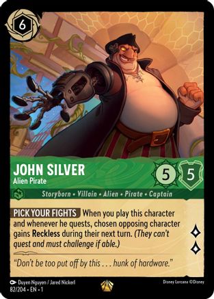 (082/204)  John Silver - Alien Pirate - The First Chapter  Normal