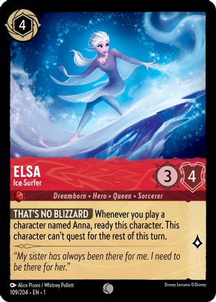 (109/204)  Elsa - Ice Surfer - The First Chapter  Normal