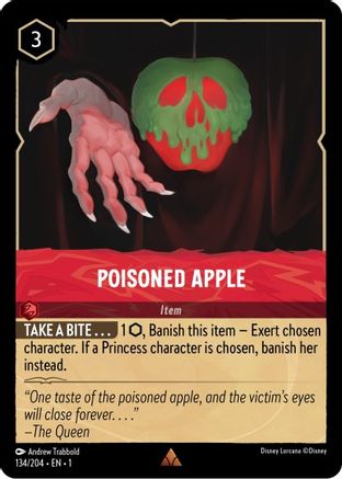 Poisoned Apple (134/204) - The First Chapter Cold Foil