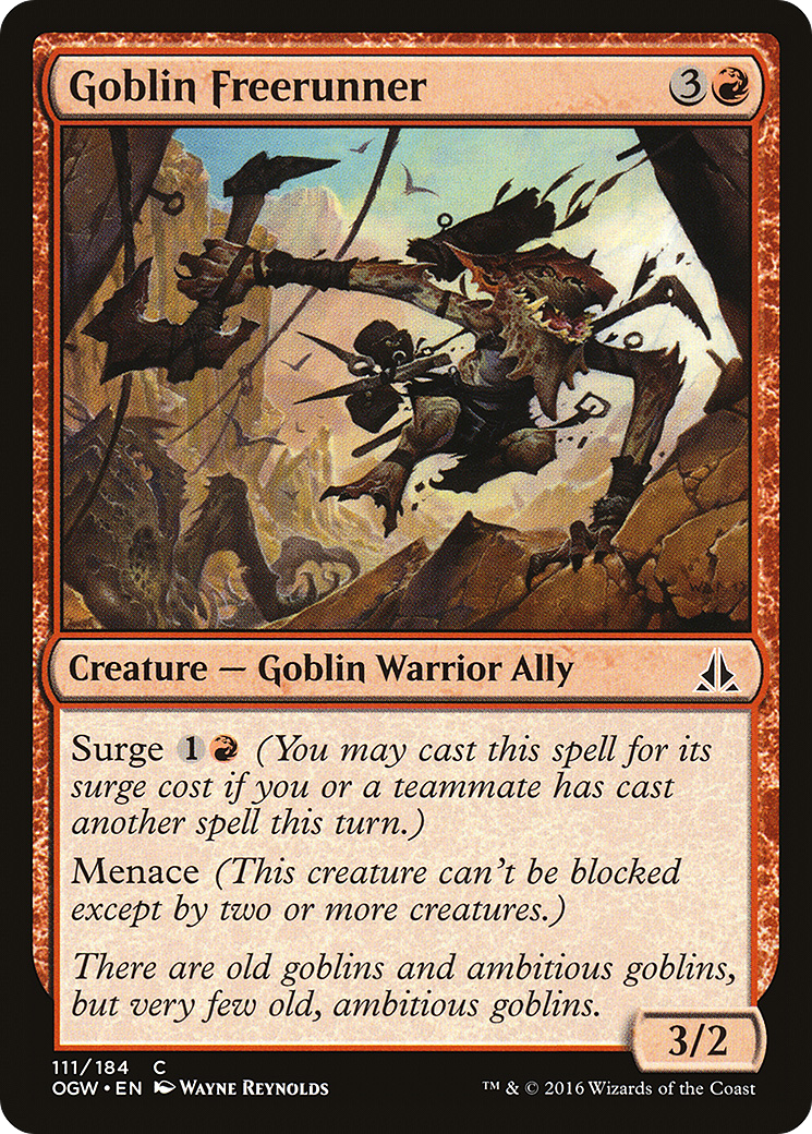 Goblin Freerunner (OGW-111) - Oath of the Gatewatch Foil