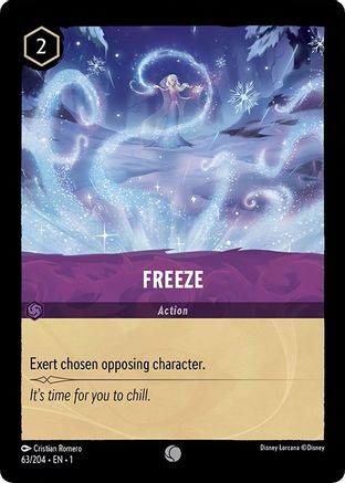 Freeze (63/204) - The First Chapter