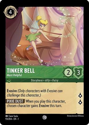 Tinker Bell - Most Helpful (93/204) - The First Chapter Cold Foil