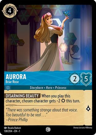 (138/204)  Aurora - Briar Rose - The First Chapter  Cold Foil