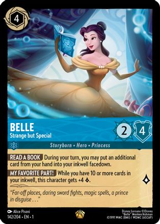 Belle - Strange but Special (142/204) - The First Chapter Cold Foil