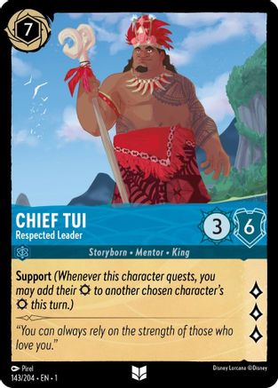 (143/204)  Chief Tui - Respected Leader - The First Chapter  Normal