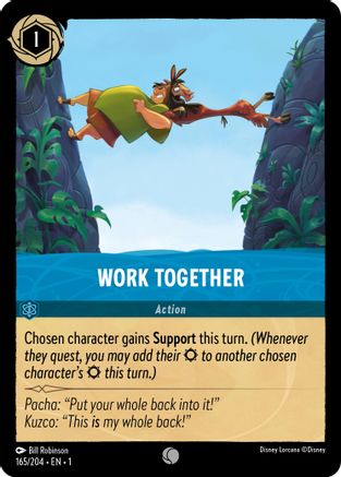 (165/204)  Work Together - The First Chapter  Cold Foil