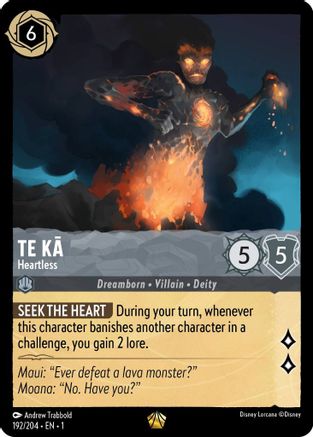 (192/204)  Te Ka - Heartless - The First Chapter  Cold Foil