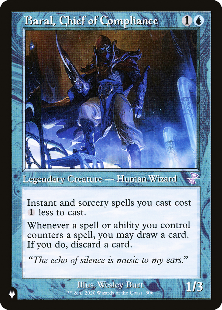 Baral, Chief of Compliance (LIST-TSR-306) - The List