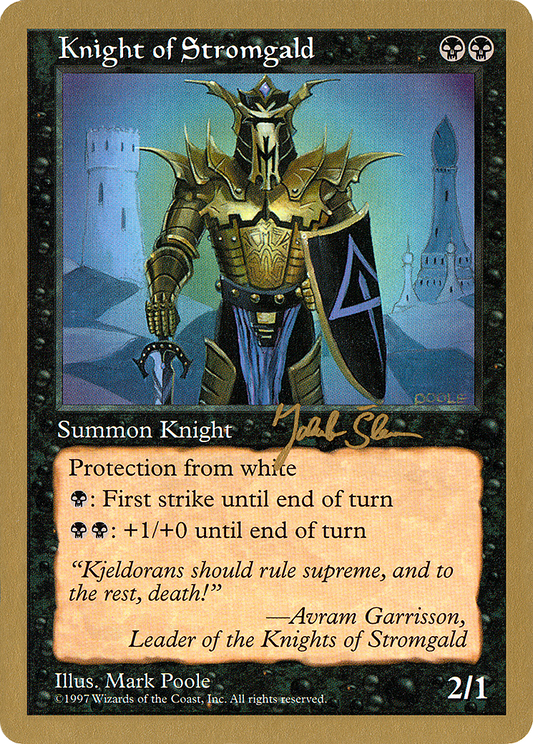 Knight of Stromgald (WC97-JS171) - World Championship Decks 1997