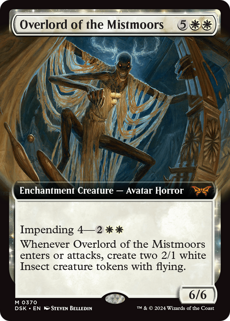 Overlord of the Mistmoors (Extended Art) (DSK-370) - Duskmourn: House of Horror: (Extended Art)