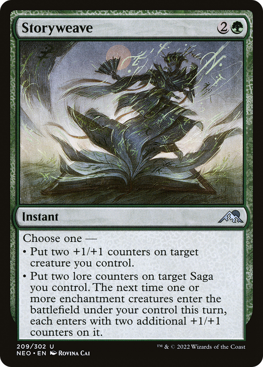 Storyweave (NEO-209) - Kamigawa: Neon Dynasty Foil