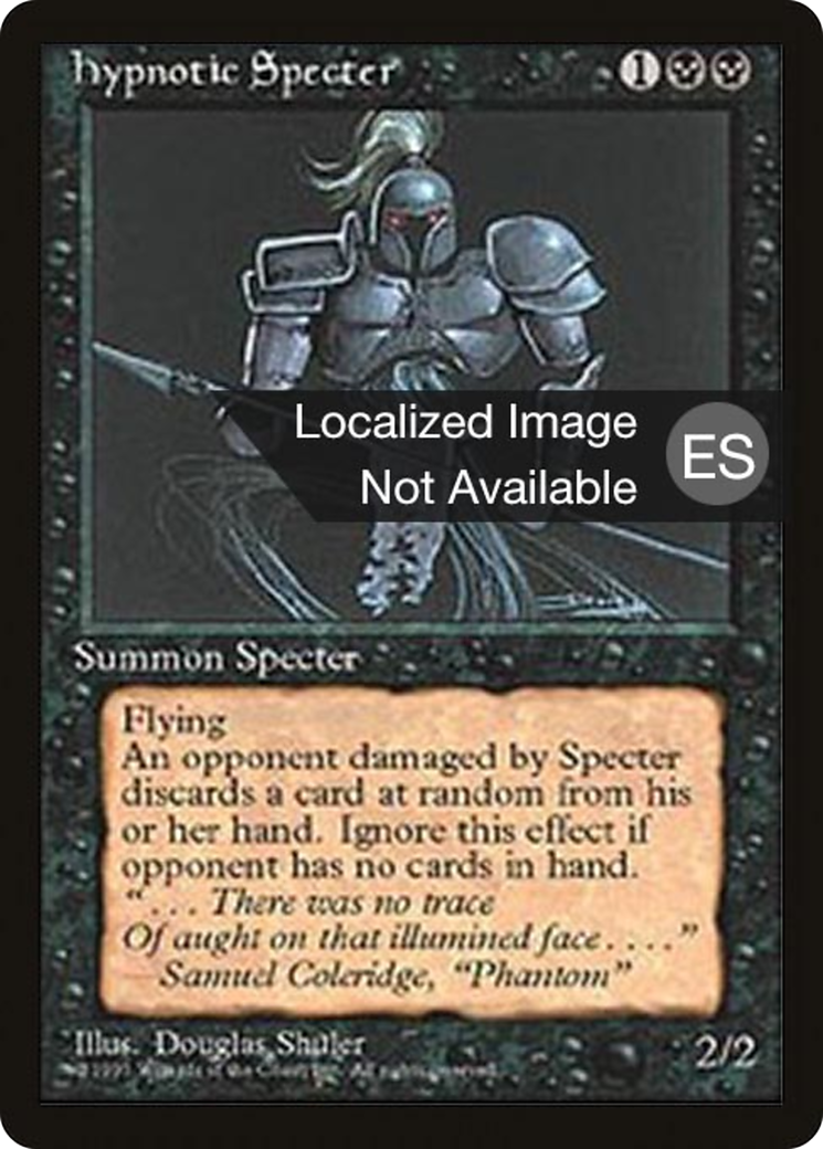 Hypnotic Specter (4BB-142) - Fourth Edition Foreign Black Border