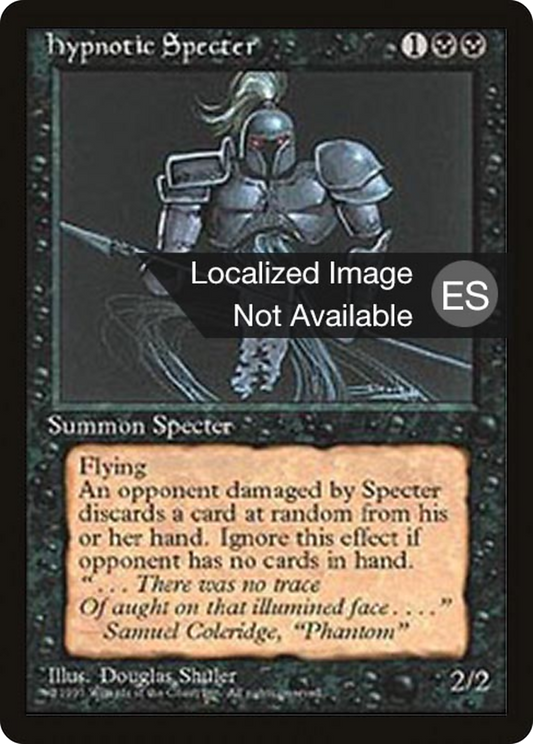 Hypnotic Specter (4BB-142) - Fourth Edition Foreign Black Border