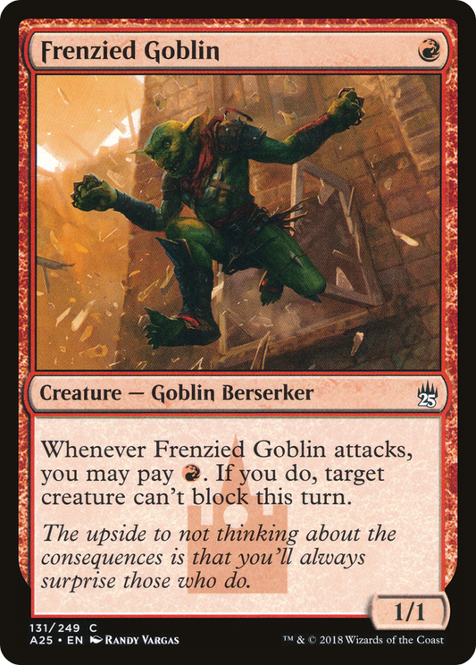 Frenzied Goblin (A25-131) - Masters 25