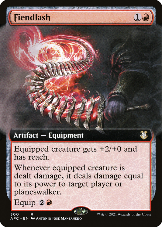 Fiendlash (AFC-300) - Forgotten Realms Commander: (Extended Art)