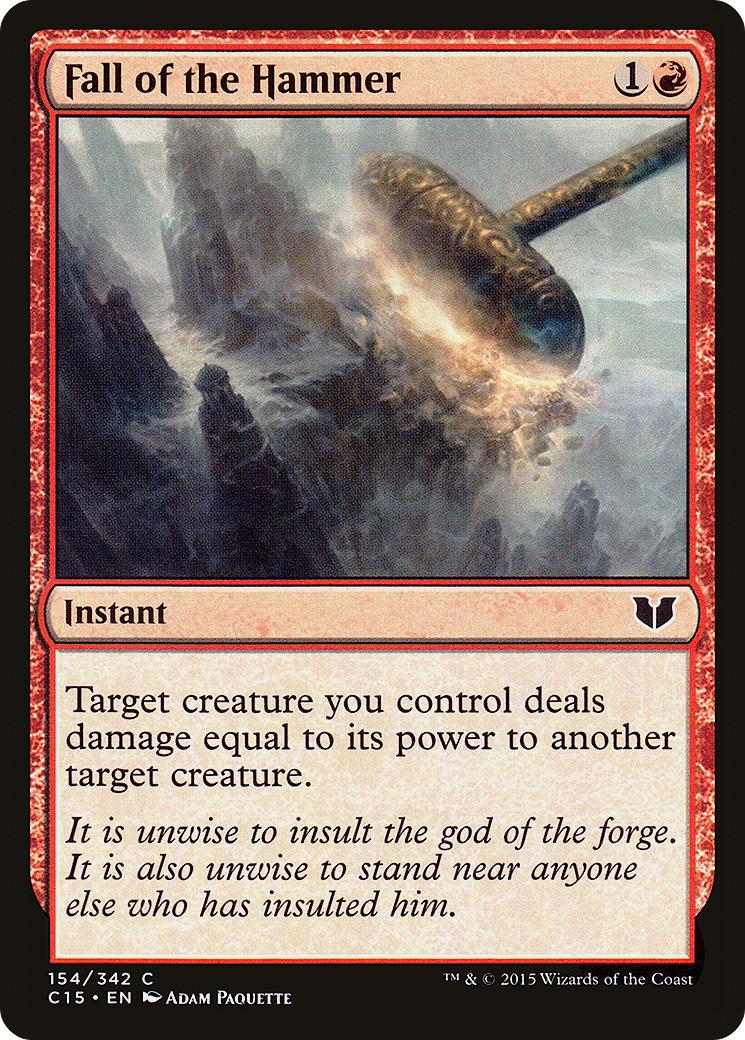 Fall of the Hammer (C15-154) - Commander 2015