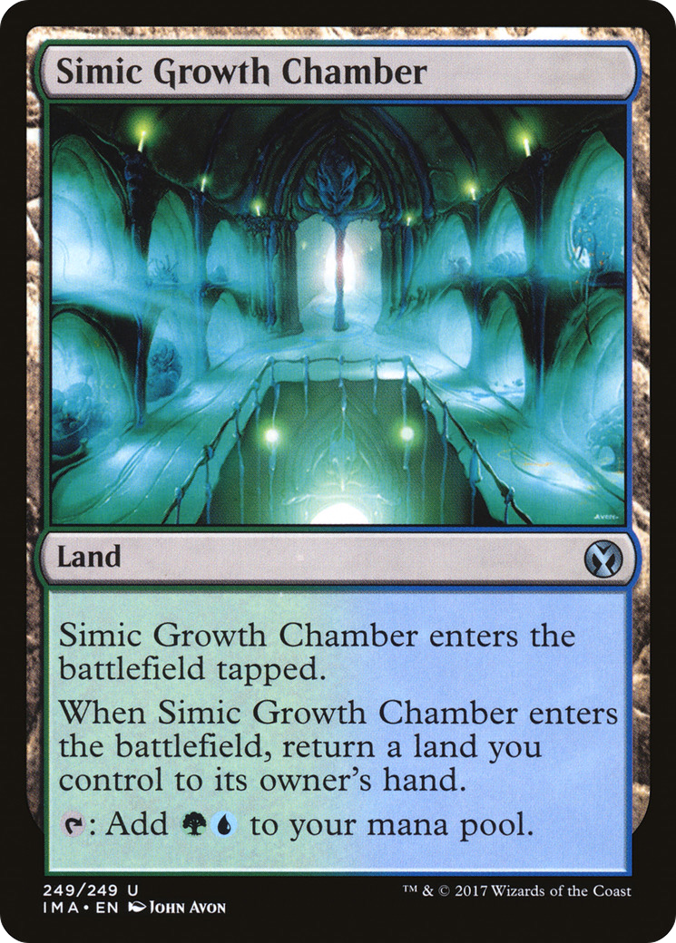 Simic Growth Chamber  (IMA-249) - Iconic Masters Foil