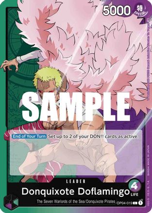 (OP04-019) Donquixote Doflamingo (019) - Kingdoms of Intrigue Normal