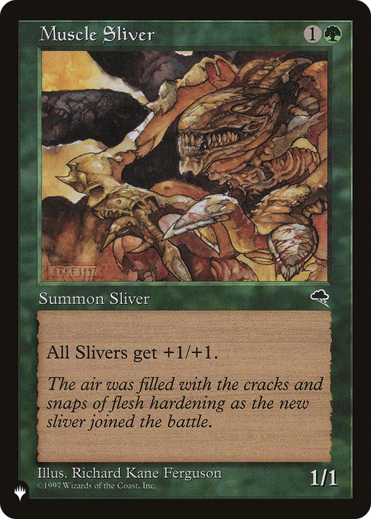 Muscle Sliver (LIST-TMP-238) - The List