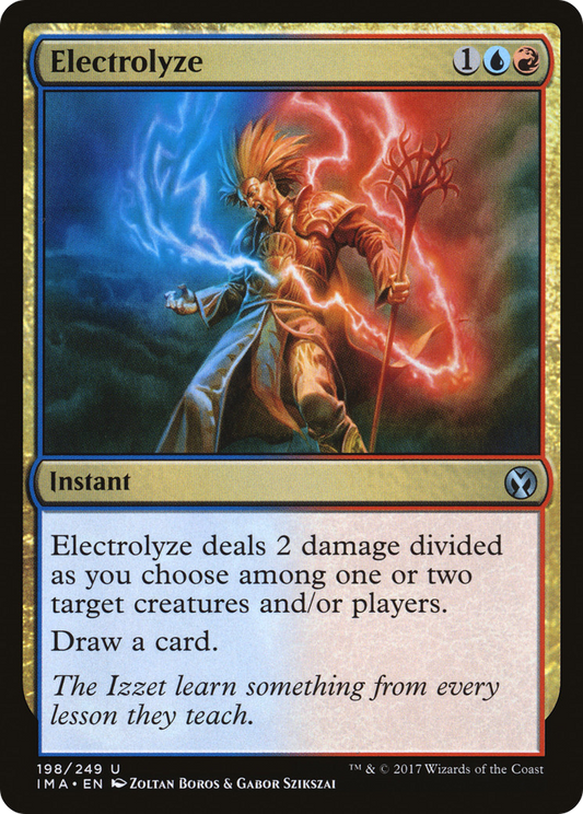 Electrolyze (IMA-198) - Iconic Masters Foil