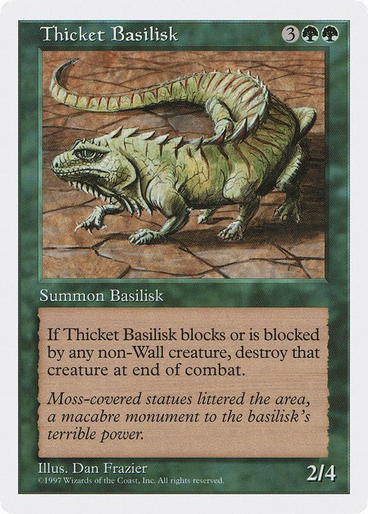 Thicket Basilisk (5ED-331) - Fifth Edition