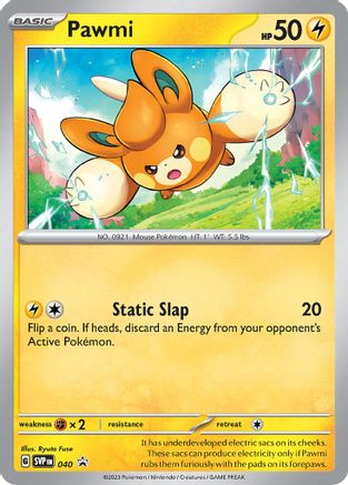 Pawmi (40) - SV Scarlet & Violet Promo Cards Holofoil - Promo