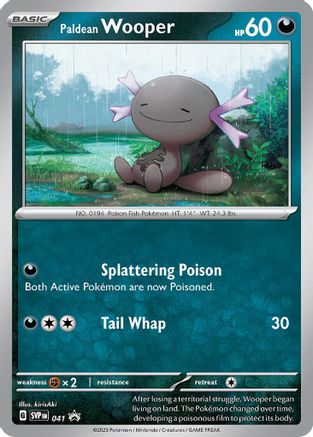 Paldean Wooper (41) - SV Scarlet & Violet Promo Cards Holofoil - Promo
