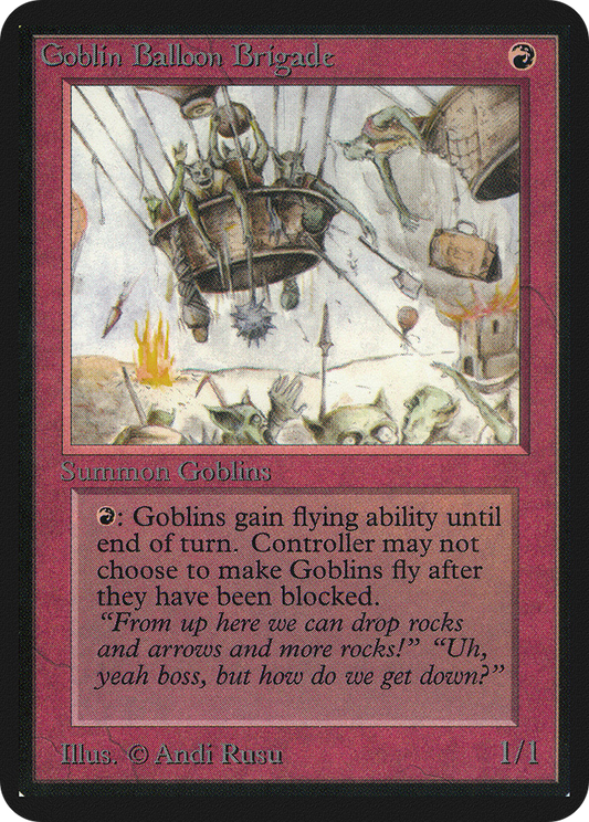 Goblin Balloon Brigade (LEA-153) - Limited Edition Alpha