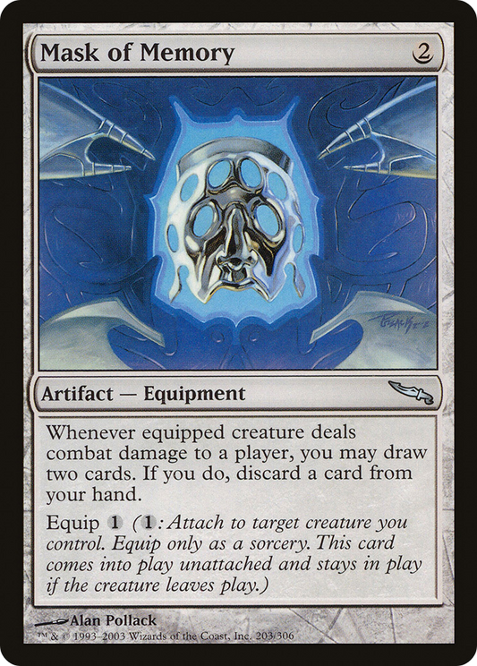 Mask of Memory (MRD-203) - Mirrodin Foil