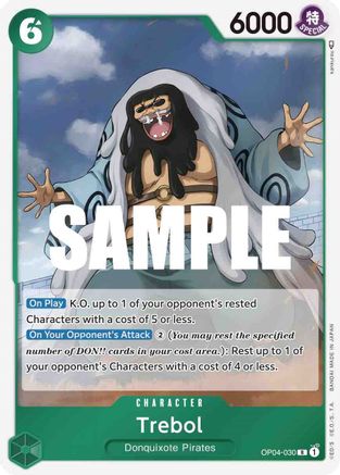 (OP04-030) Trebol - Kingdoms of Intrigue Foil