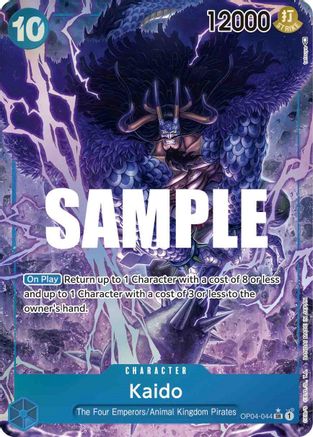 (OP04-044) Kaido (Alternate Art) - Kingdoms of Intrigue Foil