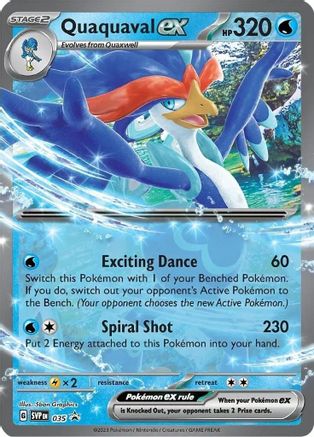Quaquaval ex (35) - SV Scarlet & Violet Promo Cards Holofoil - Promo