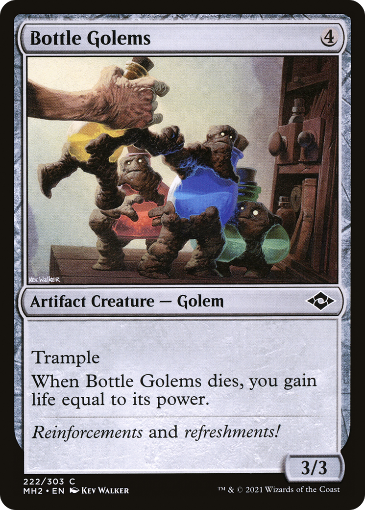 Bottle Golems (MH2-222) - Modern Horizons 2