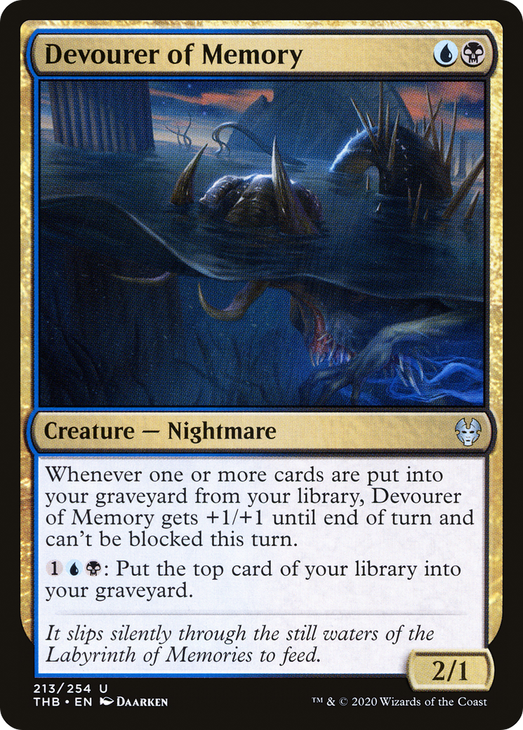 Devourer of Memory (THB-213) - Theros Beyond Death Foil