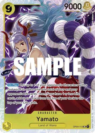 (OP04-112) Yamato - Kingdoms of Intrigue Foil