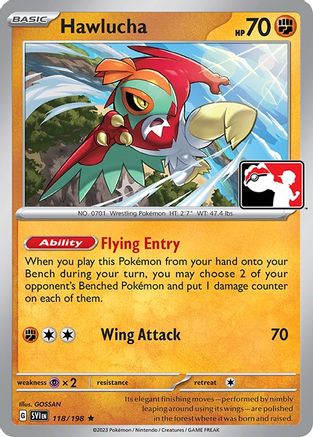 Hawlucha 118 - Prize Pack Series Three