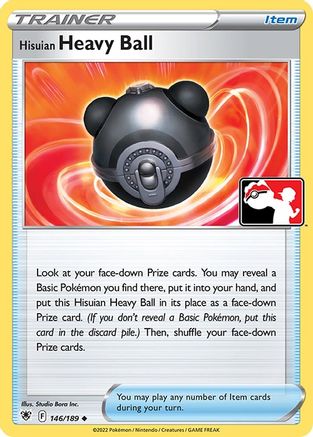 Hisuian Heavy Ball 146 - Prize Pack Series Three