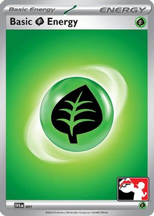 Basic Grass Energy 1 - Prize Pack Series Three Holofoil