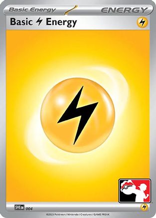 Basic Lightning Energy 4 - Prize Pack Series Three Holofoil