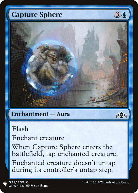 Capture Sphere (LIST-GRN-31) - The List