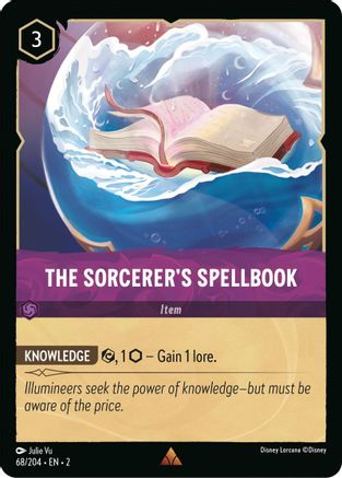 (068/204)  The Sorcerer's Spellbook - Rise of the Floodborn  Cold Foil