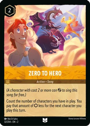 Zero To Hero (32/204) - Rise of the Floodborn Cold Foil