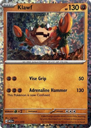 Klawf (11/015) - McDonalds Promos 2023 Holofoil - Promo