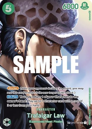 (OP01-047) Trafalgar Law (SP) - Kingdoms of Intrigue Foil