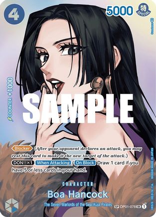 (OP01-078) Boa Hancock (SP) - Kingdoms of Intrigue Foil