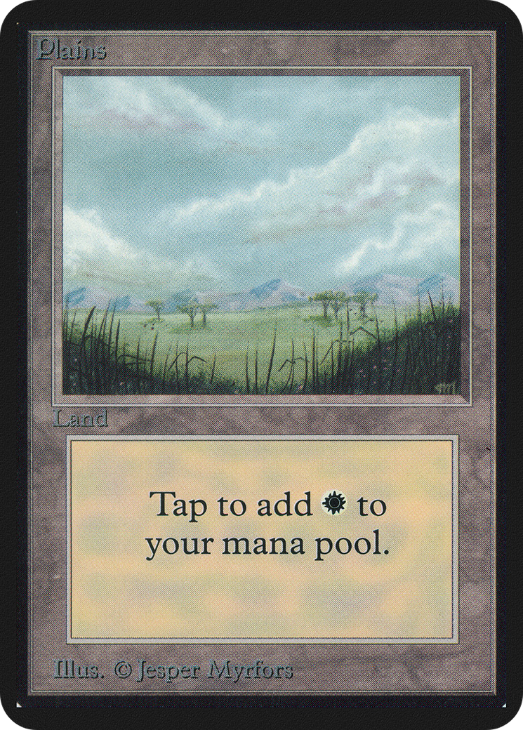 Plains (LEA-) - Limited Edition Alpha
