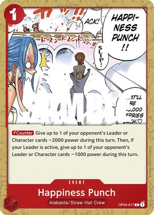 (OP04-017) Happiness Punch - Kingdoms of Intrigue Normal