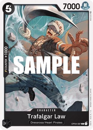 (OP04-087) Trafalgar Law - Kingdoms of Intrigue Normal