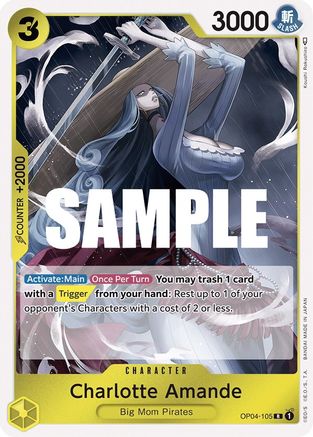 (OP04-105) Charlotte Amande - Kingdoms of Intrigue Foil