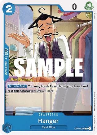 (OP04-050) Hanger - Kingdoms of Intrigue Pre-Release Cards Normal